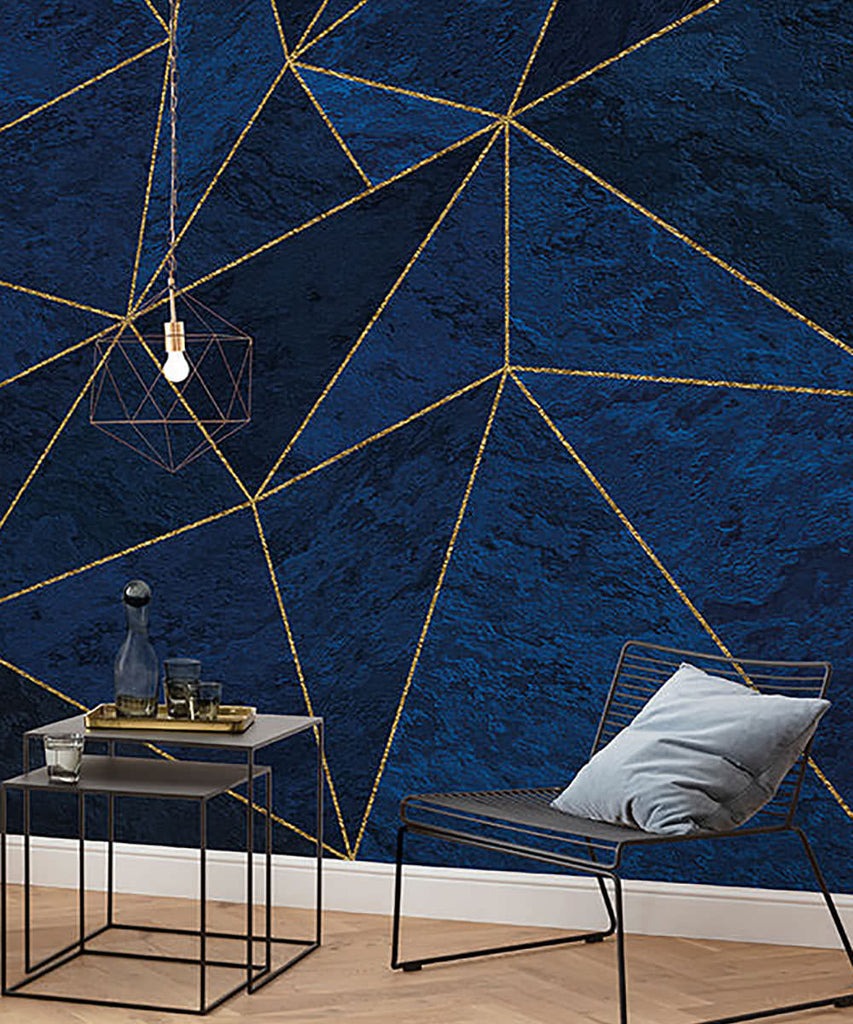 Sample – Celestial Geometry - Custom Sized Wallpaper Mural (per m2)