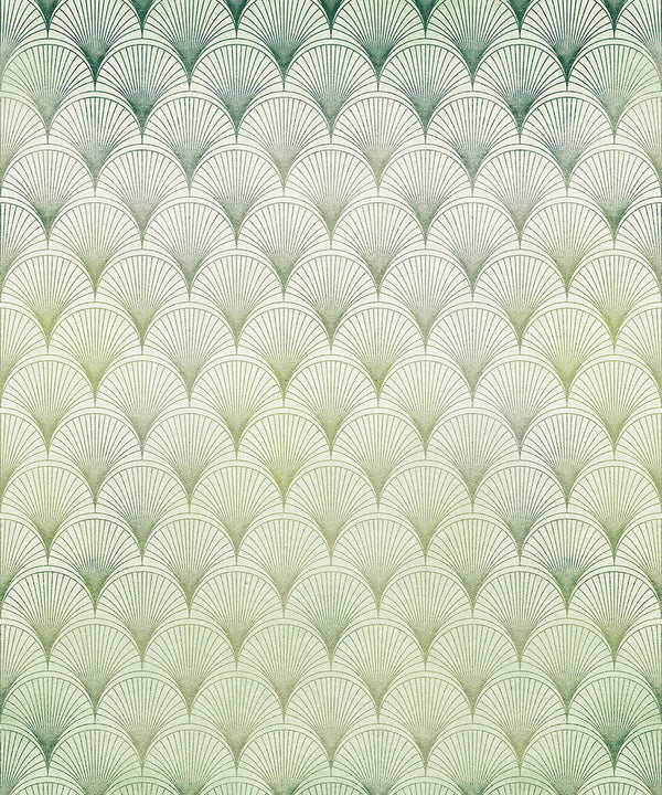 Sample – Emerald Radiance - Custom Sized Wallpaper Mural (per m2)