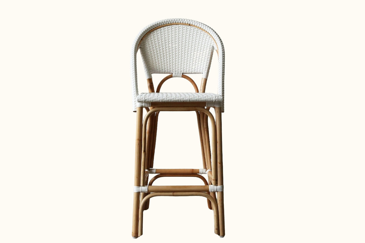 Barcelona Cane Bar Stools - ASK US FOR A DELIVERY QUOTE