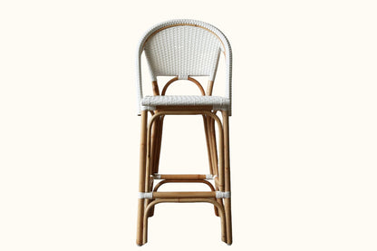Barcelona Cane Bar Stools - ASK US FOR A DELIVERY QUOTE