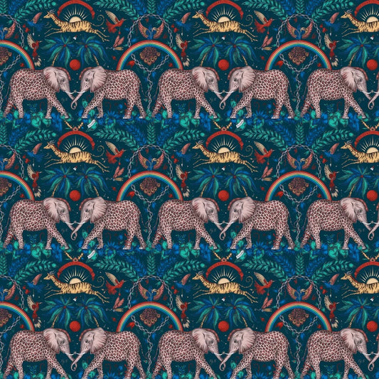 Zambezi Wallpaper - Navy