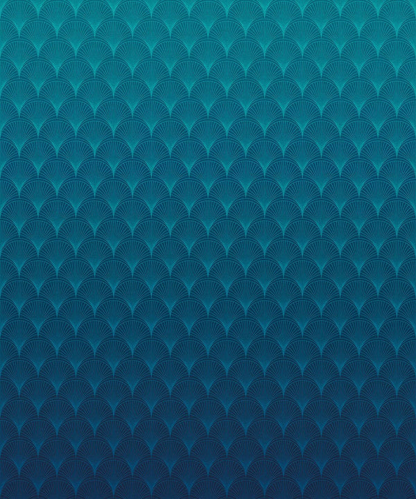 Sample – Azure Tides - Custom Sized Wallpaper Mural (per m2)