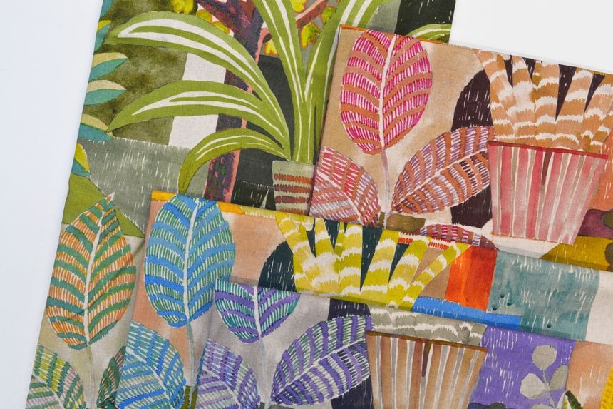 Frida Fiesta Fabric - 4 Colours