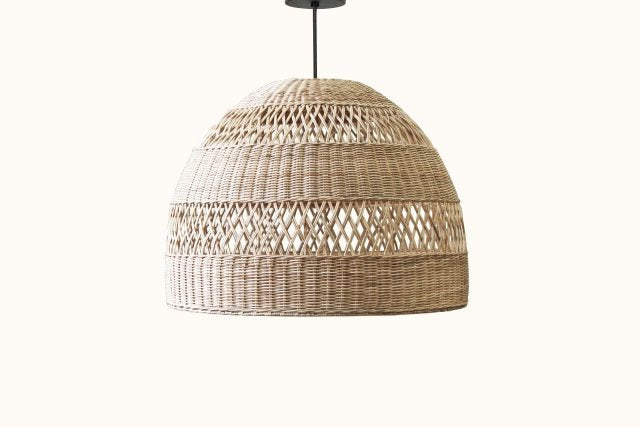 Big Tahoe Cane Pendant Light Shade SALE - ASK US FOR A DELIVERY QUOTE