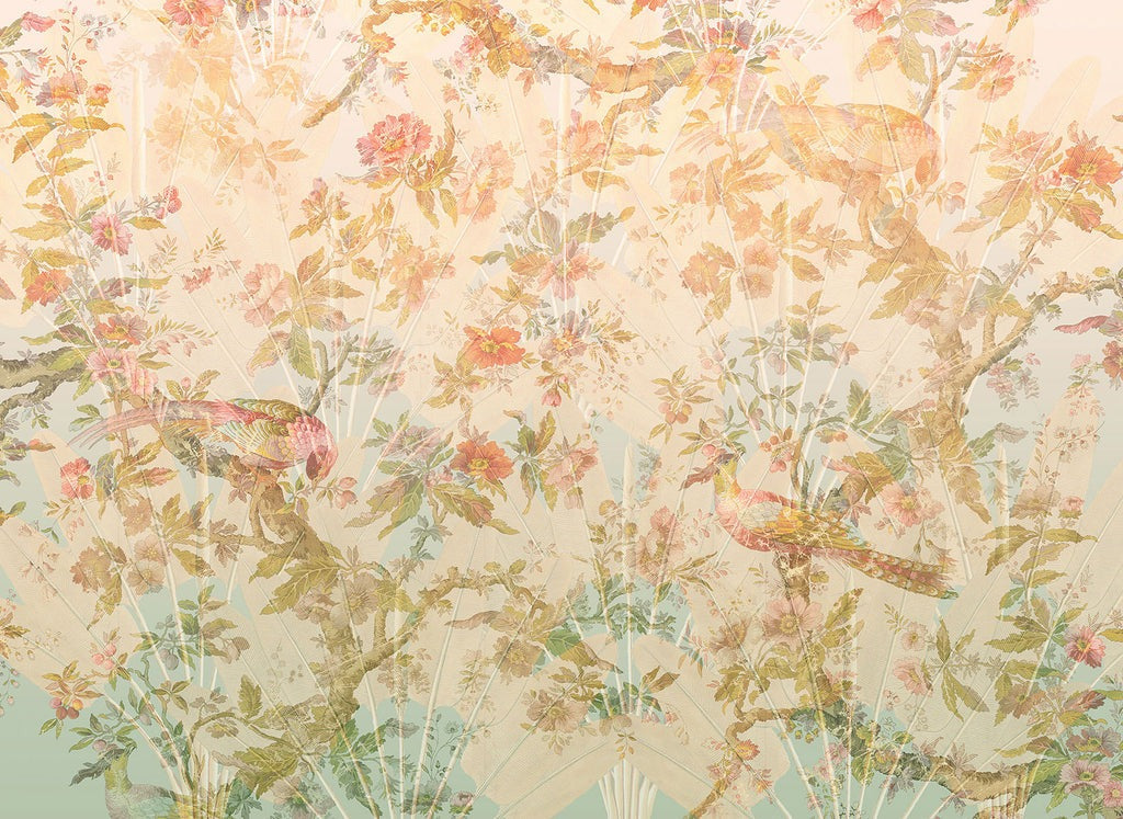 Sample – Oiseau de Paradis  Mural Wallpaper