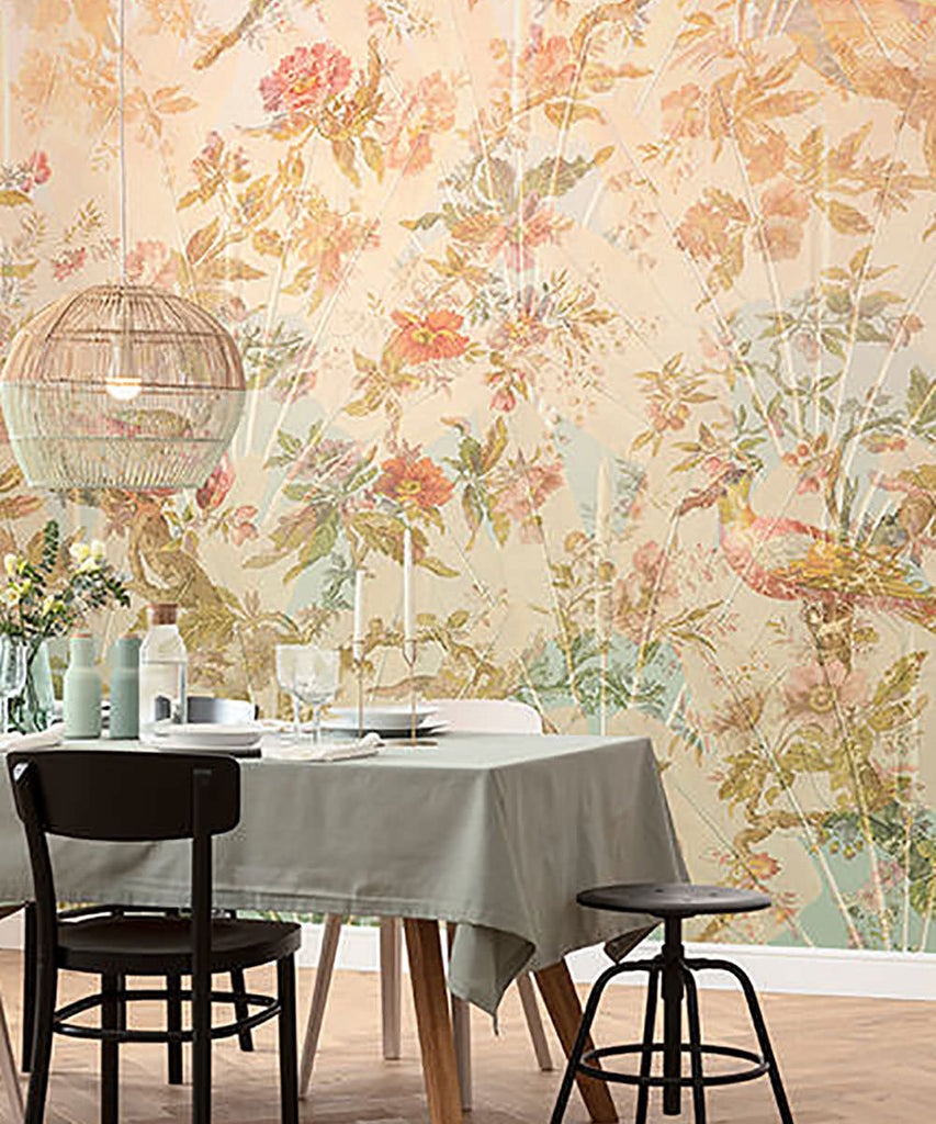 Oiseau de Paradis  Mural Wallpaper