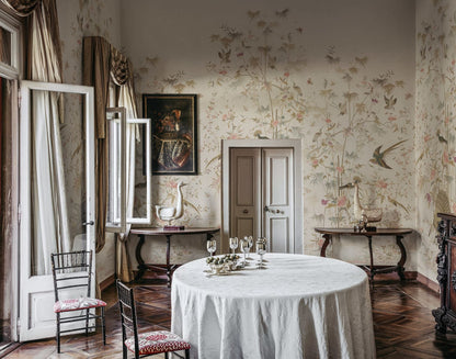 Garden of Serenity - Custom Sized Wallpaper Mural (per m2) - Eggshell