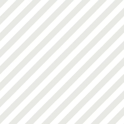 Large Diagonal Stripes Wallpaper - Grey