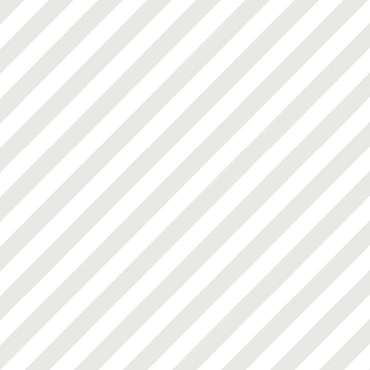 Large Diagonal Stripes Wallpaper - Grey