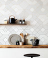 Deco Obsidian - Grey - Custom Sized Wallpaper Mural (per m2)