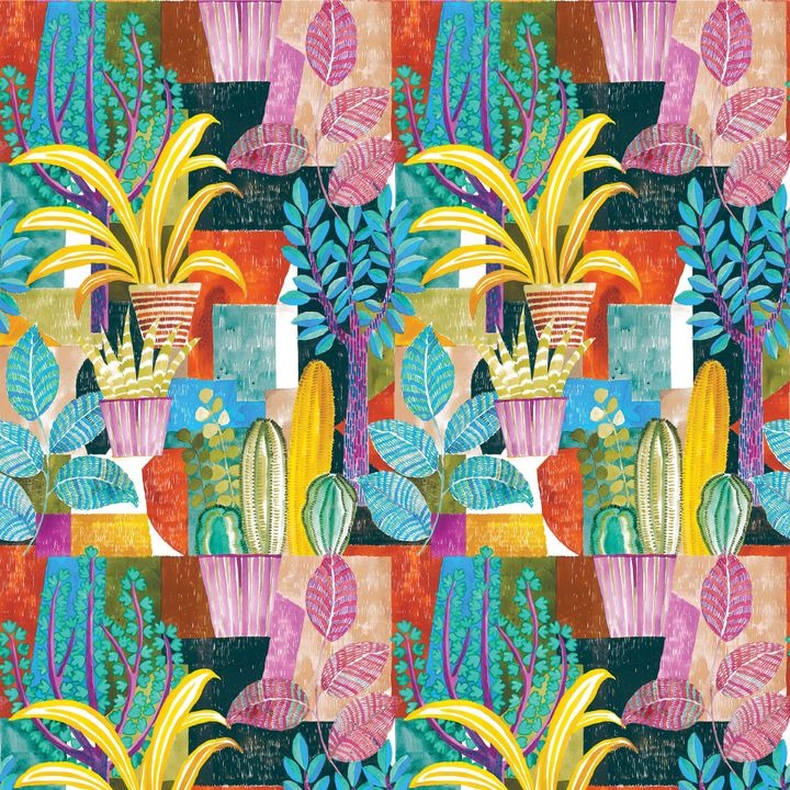 Frida Fiesta Fabric - 4 Colours