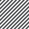 Large Diagonal Stripes Wallpaper - Black and White