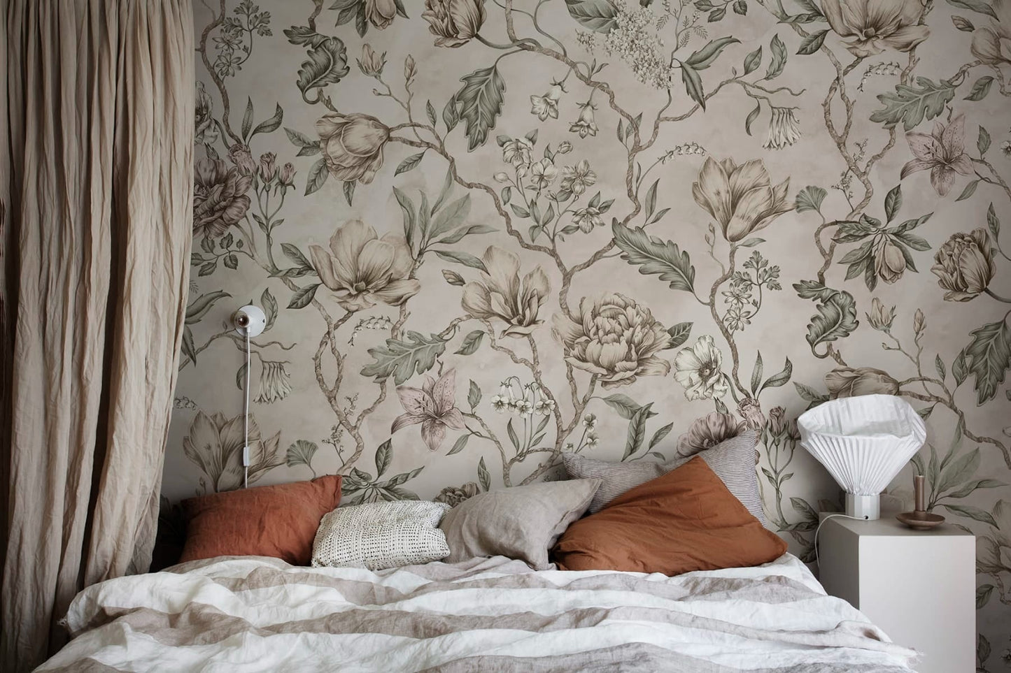 Belinda Mural Wallpaper - Pastel