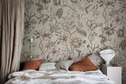 Belinda Mural Wallpaper - Pastel