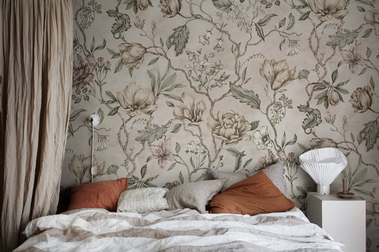 Belinda Mural Wallpaper - Pastel