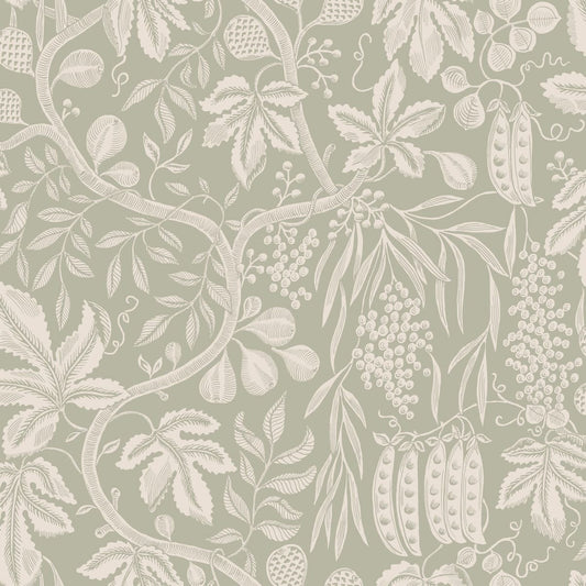 Fig Garden Wallpaper - Garden Green
