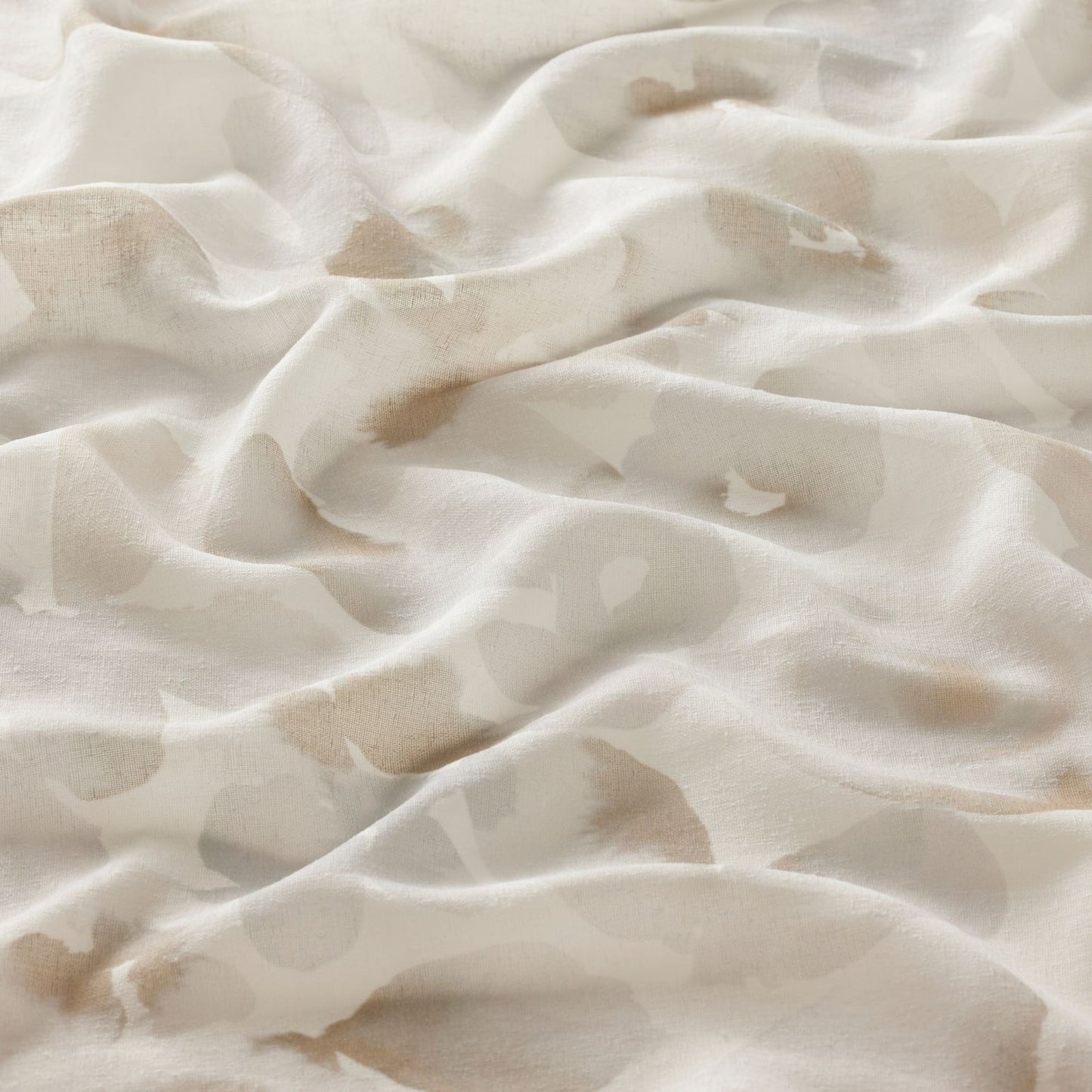Whitehaven printed Sheer Curtain Fabric - 3 colours
