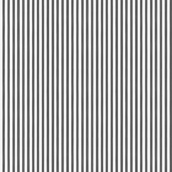 Sample - Closet Stripes Wallpaper - Black & Off White