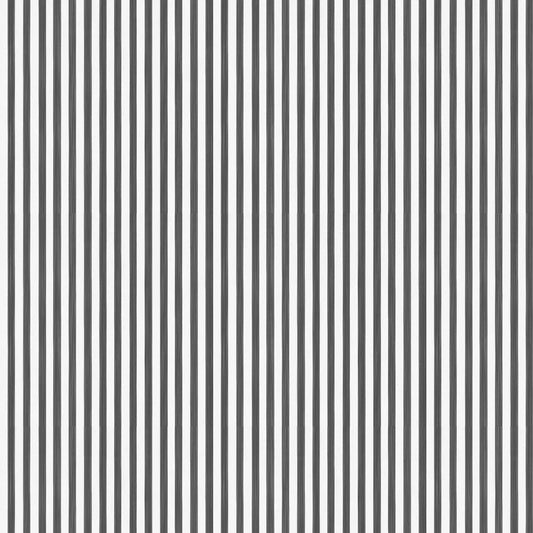 Closet Stripes Wallpaper - Black/Off White