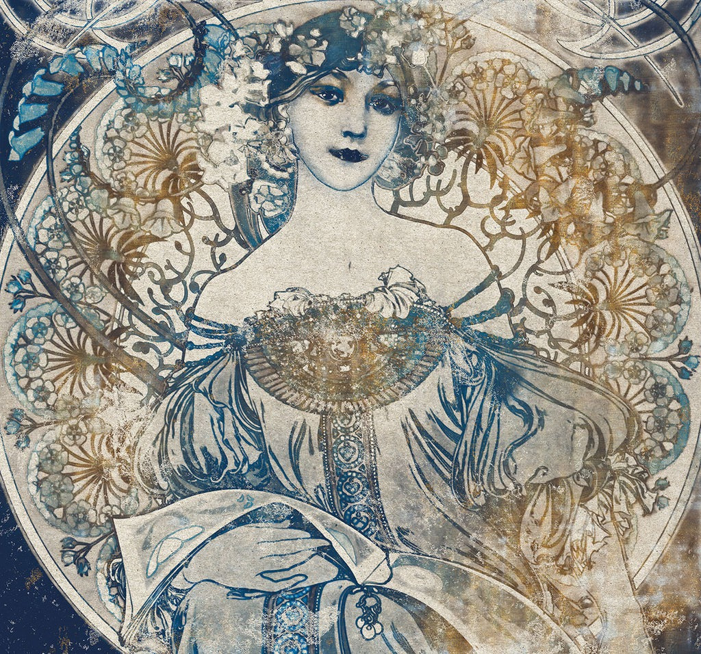 Sample – Porcelaine - Custom Sized Wallpaper Mural (per m2)