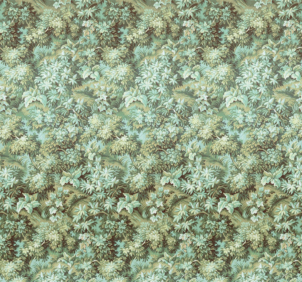 Verdant Grove - Green - Custom Sized Wallpaper Mural (per m2)