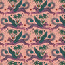 Lynx by Emma Shipley Wallpaper - Coral