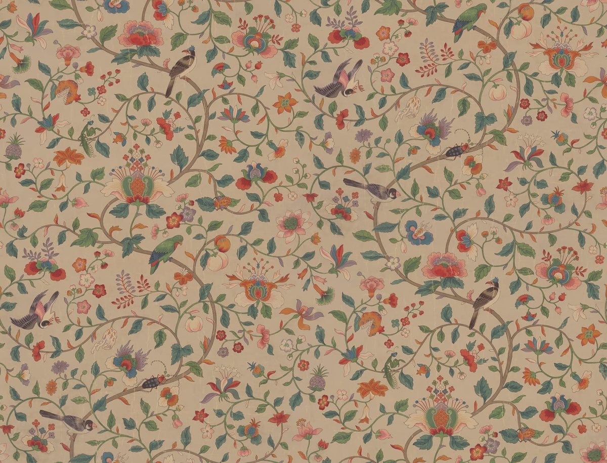 Sample - Hedda Mural Wallpaper - Multicolour