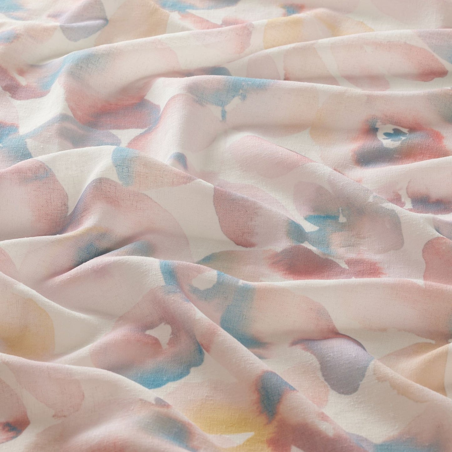 Whitehaven printed Sheer Curtain Fabric - 3 colours