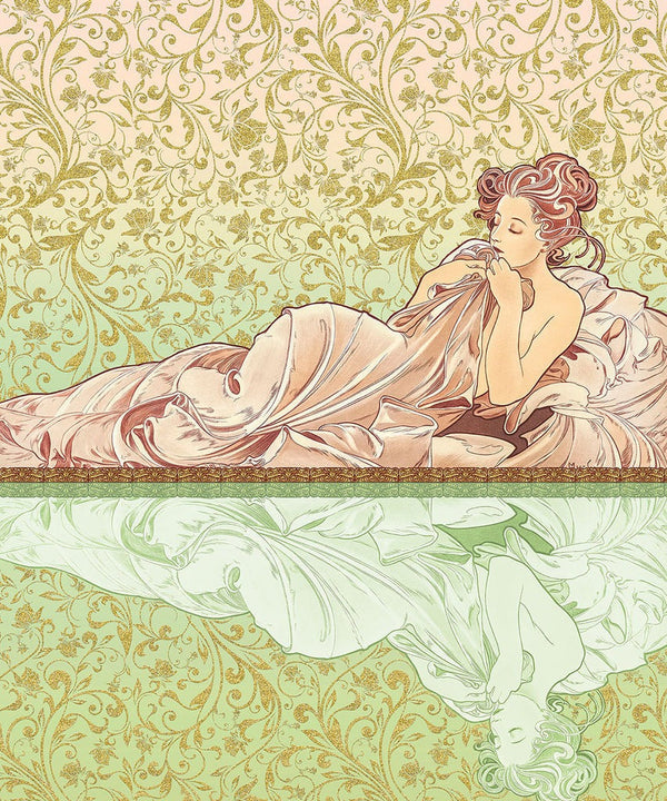 Sample – Réflexion - Custom Sized Wallpaper Mural (per m2)