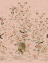 Garden of Serenity - Custom Sized Wallpaper Mural (per m2) - Pink