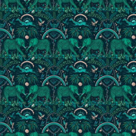 Zambezi Wallpaper - Teal
