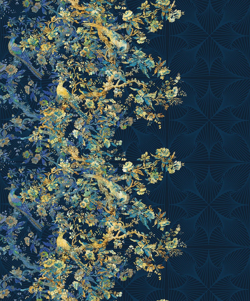 Sample – Golden Verve - Custom Sized Wallpaper Mural (per m2)