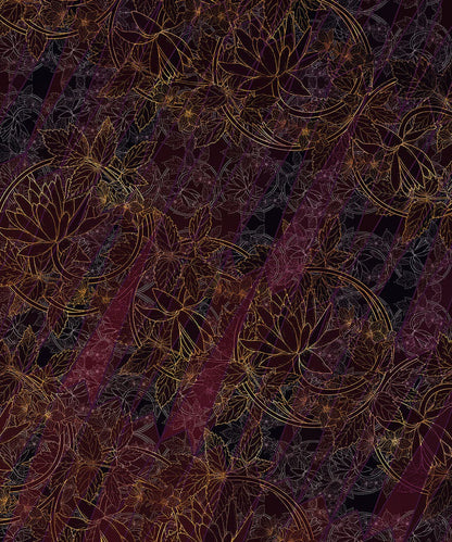 Midnight Ember - Custom Sized Wallpaper Mural (per m2)