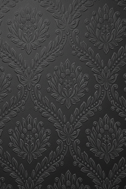 Dryden Wallpaper RD335 - Charcoal