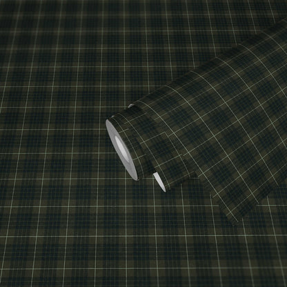 Tartan The Wallpaper - Khaki
