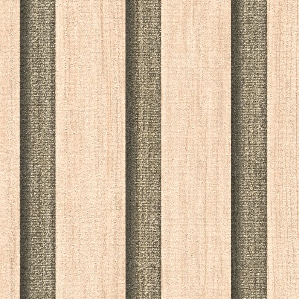 Sample - Metallic Bling Panels - Beige/Black