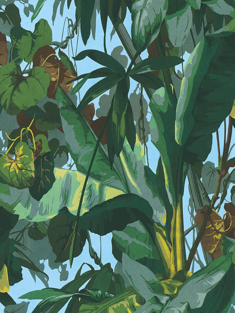 Sample - Jungle Dance Wallpaper - Peel/Stick 8.5 Metre Roll
