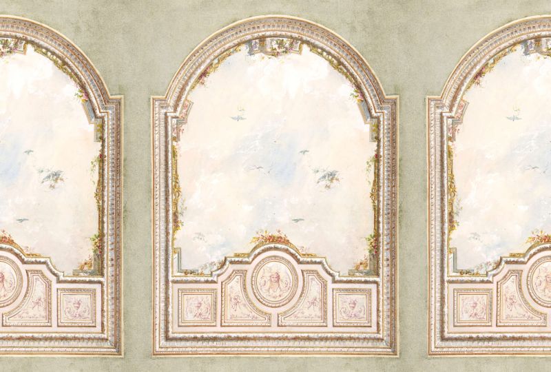 Salon 2 - Custom Sized Wallpaper Mural (per m2)