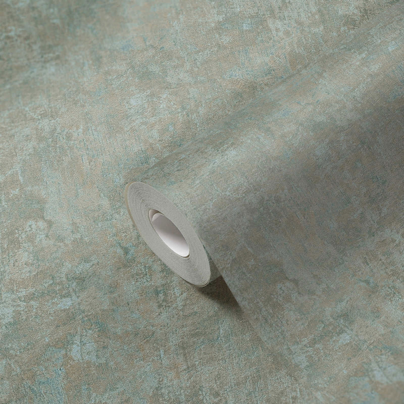 Sample - Natural Living Plains Wallpaper - Beige Green