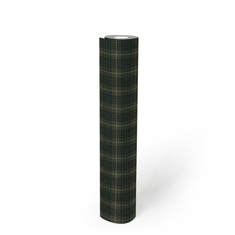 Tartan The Wallpaper - Khaki