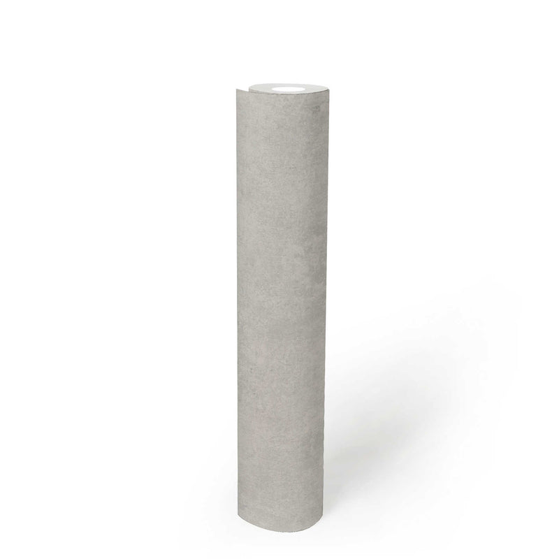 Plaster look wallpaper - Silver