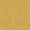 Versace Floral Garland Wallpaper - Gold/Yellow