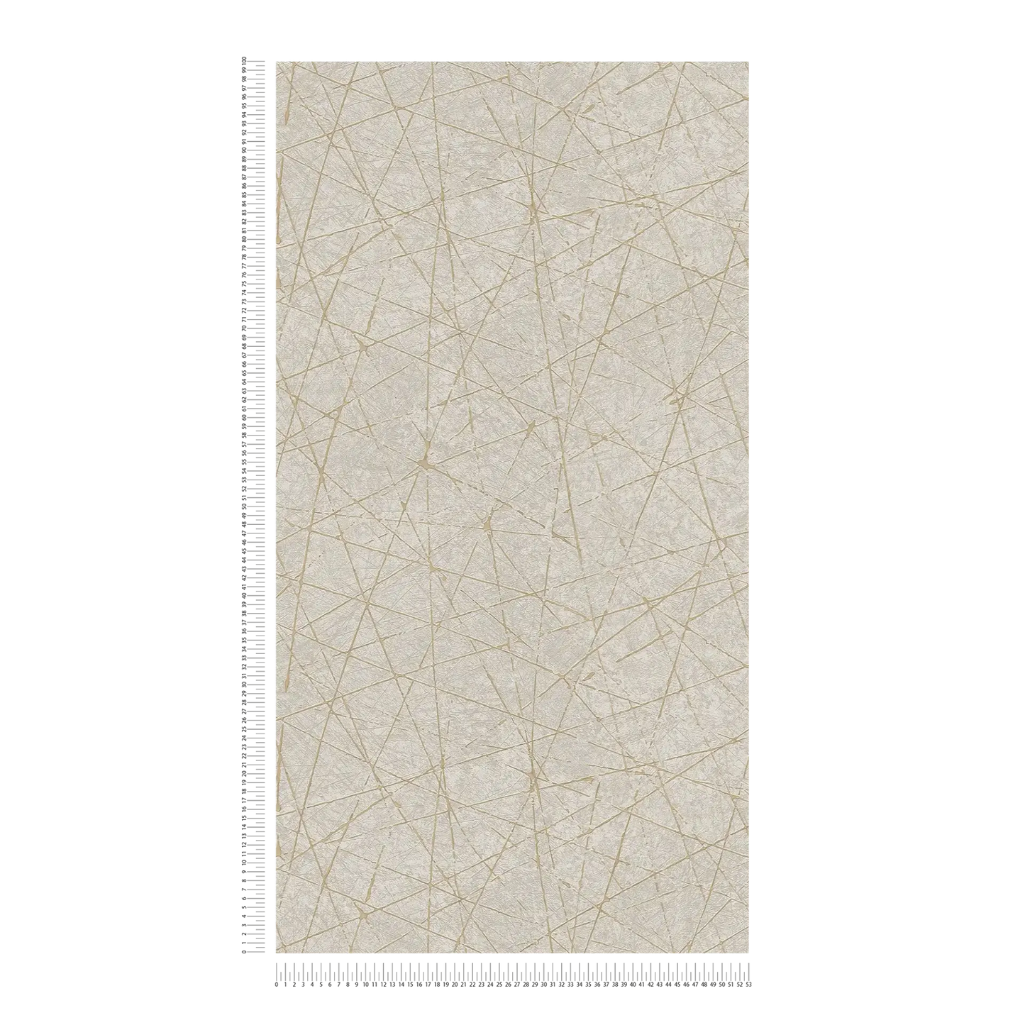 Linear Web - Geometric Wallpaper - Pearl