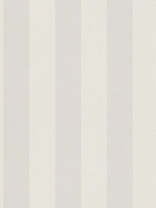Bold Bands - Stripe Wallpaper - Ash