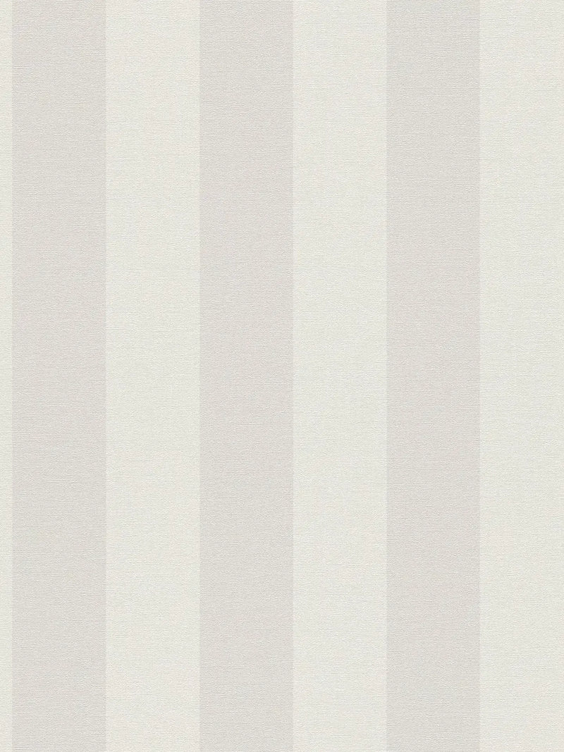 Bold Bands - Stripe Wallpaper - Ash