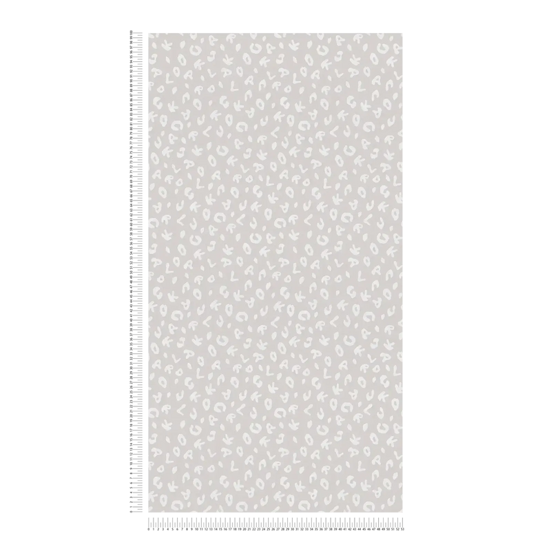 Leopard - Karl Lagerfeld Wallpaper - Grey