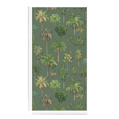 Riviera Palm Tree Wallpaper – Green