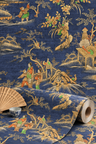 East Gardens Wallpaper - Blue