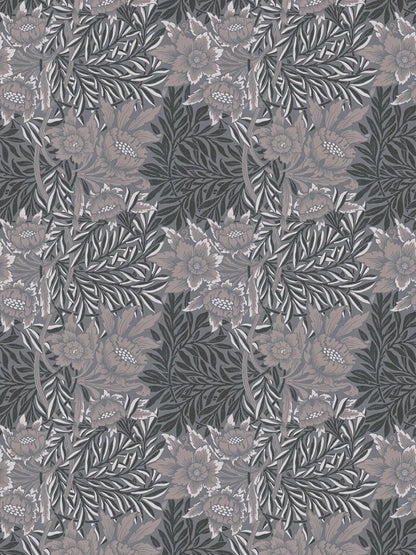 Baroque Floral Wallpaper - Black