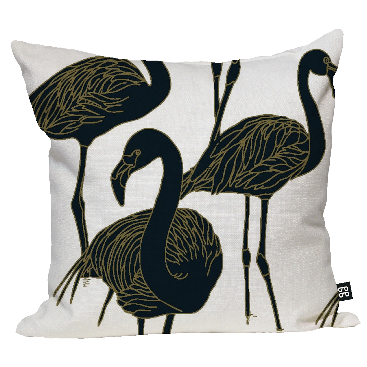 Deco Flamingo Wallpaper - Super Wide